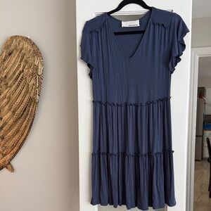 Pink Martini ruffle dress